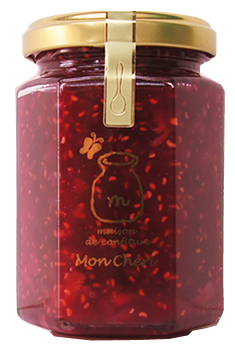 ラズベリー・ライチのコンフィチュール